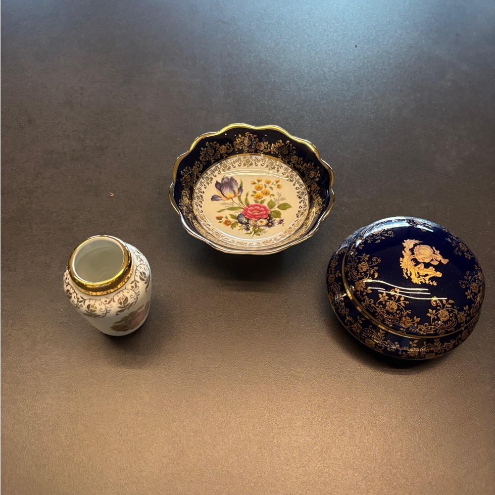 Vintage Limoges set of 3